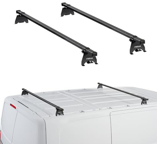 Firrak Fahrzeugspezifischer Stahl Dachträger für VW Caddy 4 IV 2015-2020