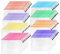 UMETDO 64 Stück A4-Netztaschen mit Reißverschluss, Netztaschen mit Reißverschluss, Taschen für Organisation, transparente Aufbewahrungstaschen für Klassenzimmer, Reisen, Büro, Brettspiel