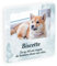 Placa de recuerdo conmemorativa de plexiglás para mascota, homenaje funerario personalizable para gato o perro fallecido con foto y texto, fijación adhesiva floral