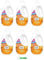 6x Sweet Home Detersivo Liquido Per Bucato Orchidee und Vanille - Flüssigwaschmittel Waschmittel 40 Wäschen - 2000ml + Beni Culinari Kostenloser Schlüsselanhänger
