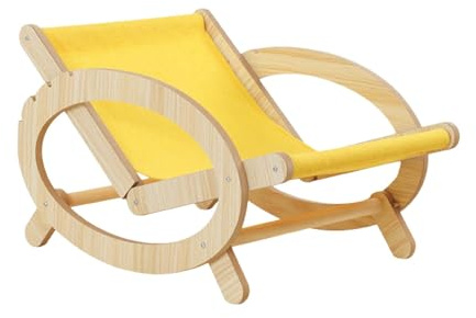Katzen Liegestuhl, Kratz Liegestuhl Für Katzen, Verstellbares Katzenbett Mit Hammock, Katzen-Hochbett Haustierbett Outdoor Katzenliege Verstellbar Für Kleines Hunde Katze Kaninchen