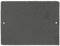 Nicola Spring Rectangle Blank Slate House Sign with Wall Fixings - 20cm x 15cm - Black - 1x Home Cottage Garden Outdoor Wall Gate Name Front Door Number Plate Address Decor Welcome Plaques