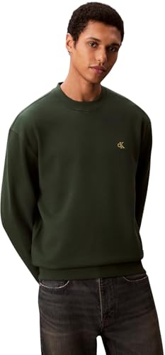 Calvin Klein Herren Ls Eu 350terry Monogram Cn Swtsh Lv04rc296g Sweatshirts (1er Pack)