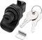 Sunmeit 1 kit de verrouillage de bouton de verrouillage pour Marine Boat Radio Box, boîte à outils, boîte électronique, serrure de boîte à gants de moto.