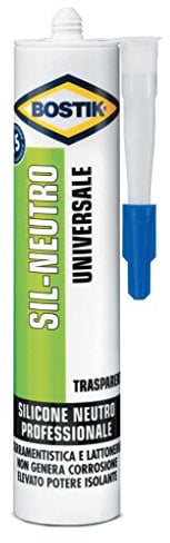 BOSTIK SILICONE NEUTRO TRASPARENTE ML. 300 12 PZ