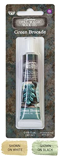 Prima Marketing 655350964245 Art Alchemy-Opal Magic Wax-Green Brocade