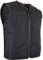 MDM Textil Bikerweste (Winddicht und Wasserabweisend), Schwarz, Herren (Gr. S)