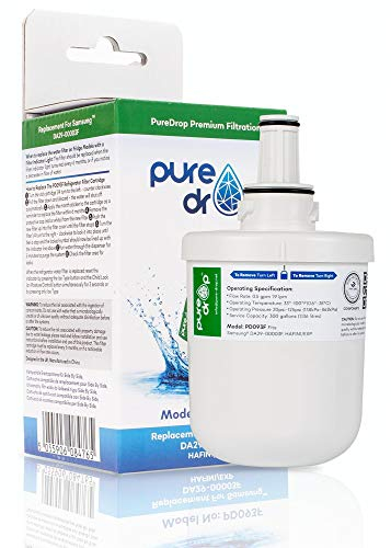 Puredrop PD093F Compatible With Samsung DA29-00003F DA29-00003B Aqua Pure Plus HAFIN1/EXP Fridge Freezer Ice & Water Filter