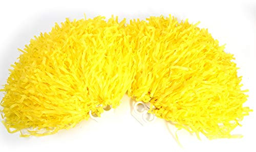 Alomejor Pompones de Espuma para Cheerleading y Animación Deportiva – Accesorios Ligeros con Asas Ergonómicas, Ideales para Bailes, Gimnasia Rítmica, Fiestas Infantiles y Eventos Escolares