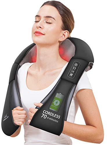 Snailax Kabelloses Nackenmassagegerät mit Wärme