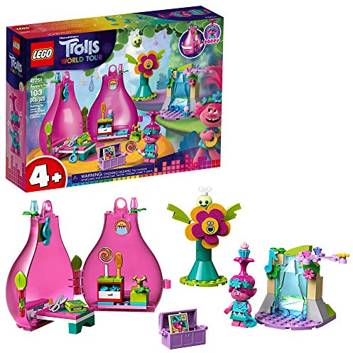 LEGO Trolls World Tour Poppy’s Pod 41251 Trolls Playhouse Building Kit with Poppy Troll Minifigure, New 2020 (103 Pieces)