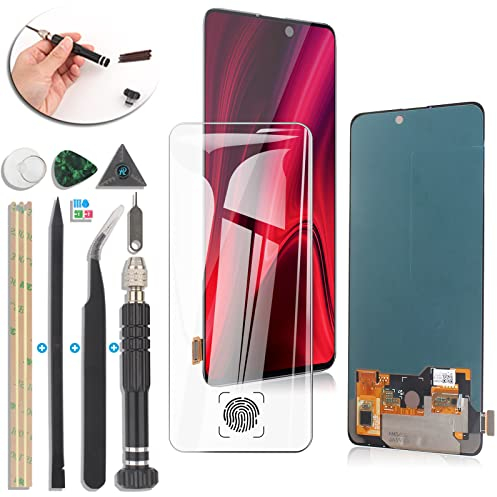 RongZy Pantalla para Xiaomi Redmi K20/K20 Pro/Mi 9T/Mi 9T Pro Pantalla Táctil AMOLED LCD Kit de Pantalla de Repuesto Ensamblaje Digitalizador de Reemplazo con Herramientas(Negro)