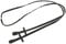 Covalliero Kerbl 3222117 Antislip Gummizügel schwarz, Full, 15 mm