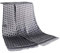 UK_Stone Halstuch Herren 100% Seide Schal Vintage Pattern Seidenschal Herrenschal, (Kariert Blumen Pattern Grau)