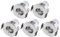 Midore Mini LED Einbaustrahler 3W 5 Stück 230V Deckeneinbaustrahler mit Transformator Klein COB Downlights deckenspots für Schrank/Küche/Wohnzimmer