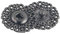 Healifty 10 Druckknöpfe zum Aufnähen, Metall, Druckknöpfe, Hosenbund, für Blazer, Anzüge, Mäntel, Uniform, Jacke, 30 mm