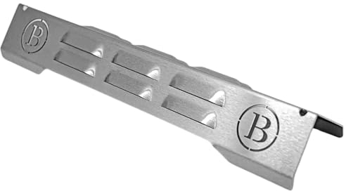 BABOSSA® Flammschutz aus massivem Edelstahl - Ersatzteil für Rösle Videro | rostfrei & titanstabilisiert durch V4A Edelstahl | Made in Germany | 1er Pack