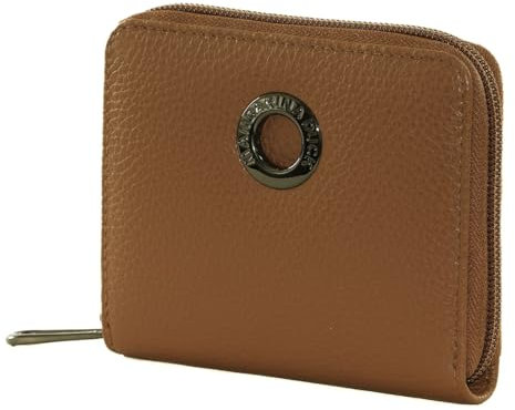 Mandarina Duck Mellow Leather P10FZP62, Accessori Da Viaggio- Portafogli Donna, Indian Tan, 10x12x2 (L x H x W)