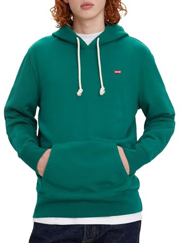 Levi's Men's Sweatshirt Hoodie, Evergreen, XXL