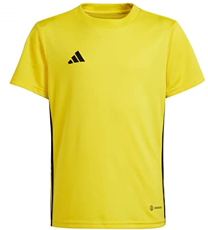 Adidas Unisex Kids Jersey (Short Sleeve) Tabela 23 Jersey, Team Yellow/Black, IA9156, 128