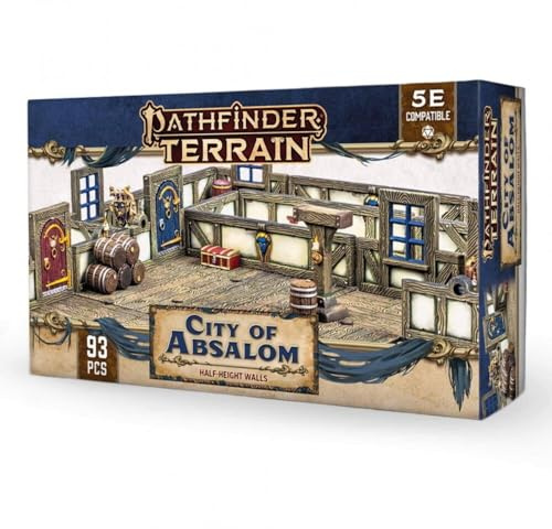 Archon Studio Pathfinder Terrain: City of Absalom Half-Height Walls - EN