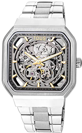 TOUS Montre analogique D-Bear Avec Bracelet en Acier