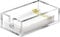 Serviettenhalter, Acryl-Serviettenhalter für Tisch, Gästetuchhalter, Cocktail-Serviettenhalter, Serviettenspender für Badezimmer, Küche, Esstisch, Party, Hotel, Restaurant, Dekor (22,1 x 13 x 6,3 cm)