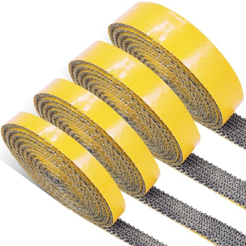 LANUCN Hitzebeständig Dichtungsbänder Selbstklebend Dichtband für Kamin, Ofenrohr, Rauchrohr, Kamintür, Smoker, Ofen, Kaminof Dichtung (3mm x 25mm x 2.5m)
