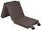 Loft 25 Klappmatratze mit FaserFüllung | Gästematratze | 3-teilige Faltmatratze, Matratze, Klappbar, Faltbare Kamping Bett | Bequemer Futon Sofa Bett mit Tragegriff (Schiefer)