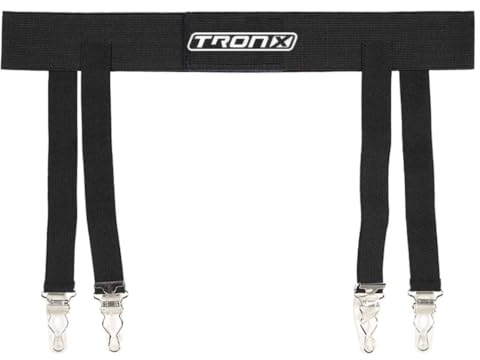 TronX Hockey-Strumpfgürtel (Senior XL (44 - 60 Taille))