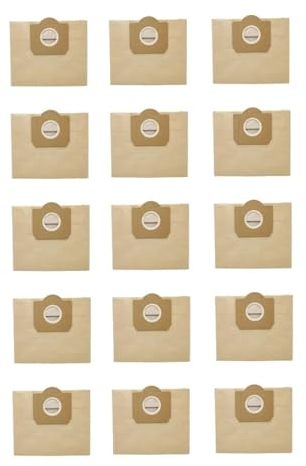 Sac à poussière 15 pièces Compatible avec aspirateur KARCHER WD3 Premium WD 3,300 M WD 3,200 WD3.500 P 6,959-130