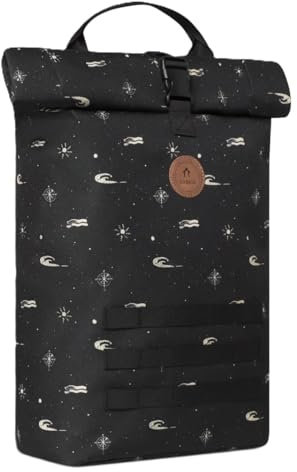 CABAIA - modèle Tijuana - Sac à dos Starter déperlant et Vegan - Doté d'un compartiment rembourré pour ordinateur 15 pouces - Elegant pour Homme et Femme - Ecole, Voyage et Affaires - 20 à 23L