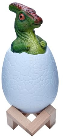 OSALADI Dinosaurier-berührungssensor-nachtlampe Parasaurolophus für Jungen- und Mädchenschlafzimmer