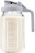 Hniuyun 32oz Glass Wide Mouth Mason Jar, Breast Milk Pitcher with Flip Cap Lid and Pour Spout, Airtight Seal - Glass Jug Ideal for Breastmilk, Iced Tea, Cold Brew Coffee, Juice