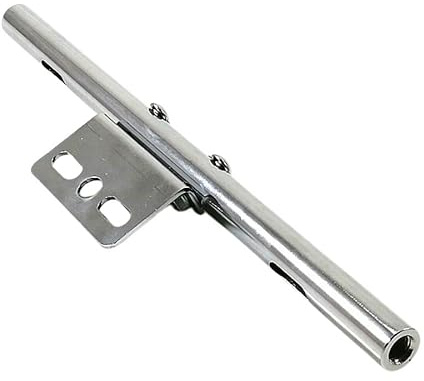 1 Satz Universal Stahl Motorrad Zusatzblinker Licht Halterung Nebelscheinwerfer Chrom Mount Bar für Honda Kawasaki Cafe Racer