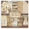 Stamperia - Scrapbook Paper Pad for Scrapbooking, Albums, Card Making, Bullet Journalling and More, Acid Free, Double-Sided, Perfect for Hobbies, Crafts, and Gifting (Old Lace) (20.3 x 20.3cm)