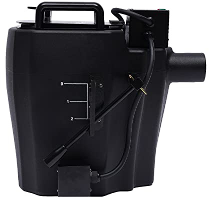 Trockene Eismaschine, 3500 W, Nebelmaschine für Trockeneis, tragbar, für Bühnenauftritte, Konzerte, Hochzeiten und Bars (schwarz)