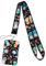 WUSJCOF Porta Badge da Collo, Portabadge Collo Retrattile per Carta Identificativo Verticale per Ufficio e Scuola, Portabadge