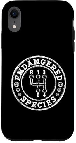 Endangered Manual Gearbox Species Stick 4-Speed Classic Car Case for iPhone XR
