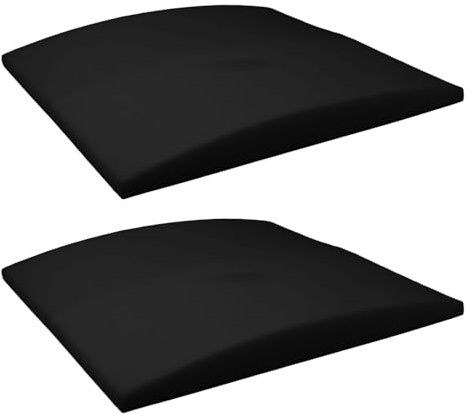 TOGEVAL 2 Stück Hochdichte Schaumstoff Kisseneinsätze 50 X 50cm Feste Polsterauflagen zur Reparatur Durchgesessener Sofakissen Ersatz Sitzstützen für Wohnzimmermöbel