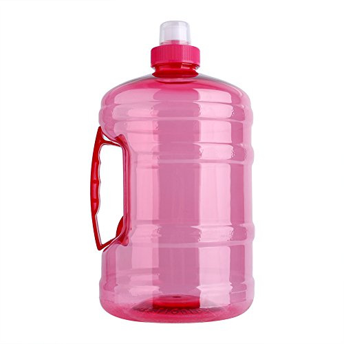 RASTKY Botella de Agua de Medio Galón con Asa, Botella de Agua Grande de 2L, Hervidor de para Entrenamiento, Fiesta, Bebida, Deporte, Deportiva Portátil