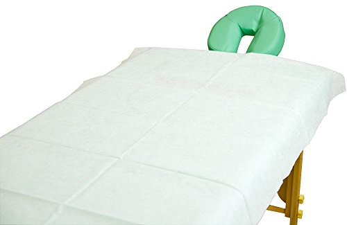 Teqler Einmallaken für Untersuchungs-, Massageliegen und Massagebänke T-131042weiss, 200 cm x 70 cm (100-er pack)