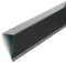 Ortgangblech Ortgangwinkel Winkel Ortblech 100 mm x 185 mm / 2000 mm lang Dach-Abschluss-Blech Dachrandblech Dach Kantblech Alu Anthrazit Grau (100mm x 185mm)