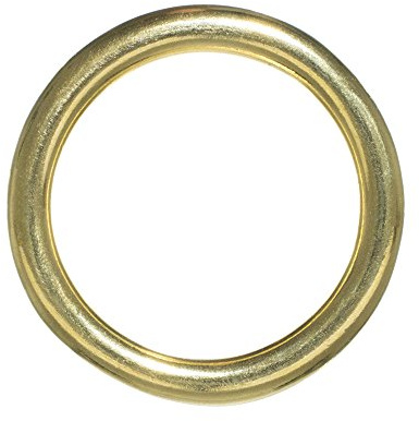 Craft County Messing O-Ringe, Innen Durchmesser Größe Optionen (1/2, 3/4, 1 ¼, 1 ½, 1, 2) – Packungen von 2, 5, 10, 15, 25, 50, 100 5 Pack 1 1/2 Inch