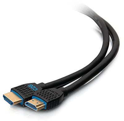 C2G 12ft (3.6m) Performance Series Premium High Speed HDMI Cable - 4K 60Hz In-Wall, CMG (FT4) Rated - Perfect for Xbox and PS5 High Resolution Gaming, Blu-ray, DVD, Smart TV, Soundbar and Monitors