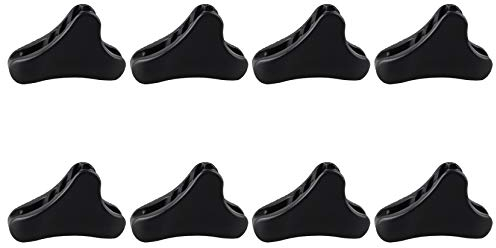 Futheda Lot de 8 tendeurs de Corde en Plastique pour tendeurs de Corde à air pour Camping, randonnée, Pique-Nique, Tente extérieure