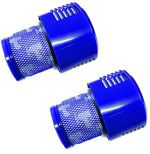 M&M Smartek V10 Lot de 2 filtres de rechange pour aspirateur Dyson V10 SV12 Cyclone Animal Absolute Batterie Remplacement comme 969082-01
