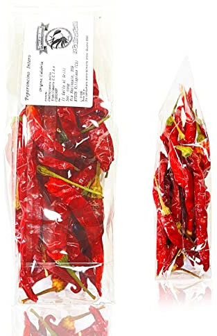 Peperoncini rosso secco Calabrese - interi - 25g