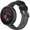 Strap-it Sportarmband Schwarz - Passend für Polar Vantage V2 - Armband für Smartwatch - Ersatzarmband