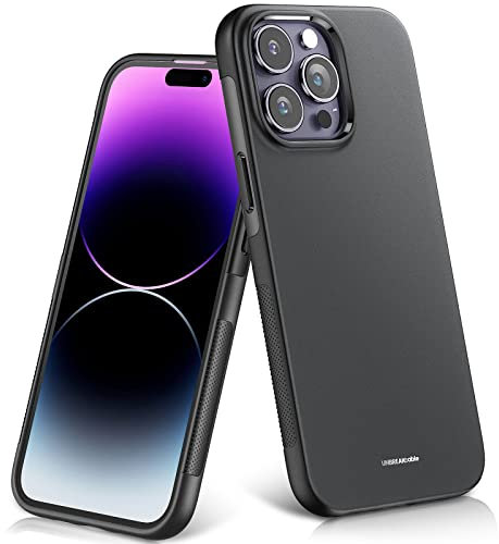 UNBREAKcable Case for iPhone 14 Pro Max[Military Grade Shockproof][Ultra-Slim][Non-slip] iPhone 14 Pro Max Protective Phone Case (6.7-Inch) – Black